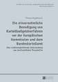 Die Einvernehmliche Beendigung Von Kartellbussgeldverfahren VOR Der Europaeischen Kommission Und Dem Bundeskartellamt: Deutsch-Franzoesische Blickwechsel / Regards Croises. . Franco-Allemands