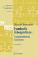 Symbolic Integration I: Transcendental Functions