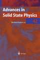 Advances in Solid State Physics