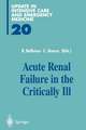 Acute Renal Failure in the Critically Ill