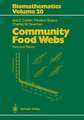 Community Food Webs: Data and Theory