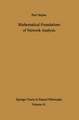 Mathematical Foundations of Network Analysis