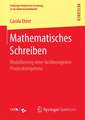 Mathematisches Schreiben: Modellierung einer fachbezogenen Prozesskompetenz