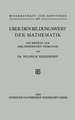 Über den Bildungswert der Mathematik: Ein Beitrag zur Philosophischen Pädagogik