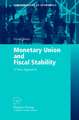 Monetary Union and Fiscal Stability: A New Approach