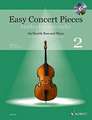 Easy Concert Pieces. Kontrabass und Klavier Band 2. Ausgabe mit CD