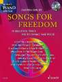 Songs For Freedom. Klavier. Ausgabe mit CD