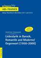 Liebeslyrik in Barock, Romantik und Moderne/Gegenwart. Nordrhein-Westfalen