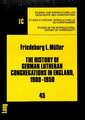 The History of German Lutheran Congregations in England, 1900-1950