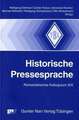 Historische Pressesprache