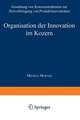 Organisation der Innovation im Konzern: Gestaltung von Konzernstrukturen zur Hervorbringung von Produktinnovationen