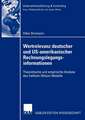 Wertrelevanz deutscher und US-amerikanischer Rechnungslegungsinformationen: Theoretische und empirische Analyse des Feltham-Ohlson-Modells