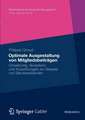 Optimale Ausgestaltung von Mitgliedsbeiträgen: Umsetzung, Akzeptanz und Auswirkungen am Beispiel von Berufsverbänden