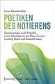 Poetiken des Notierens