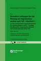 Besondere Leistungen bei der Planung von Ingenieurbauwerken nach Teil 3 Abschnitt 3, § 41 Nr. 6 (konstruktive Ingenieurbauwerke für Verkehrsanlagen) und Nr. 7 (sonstige Einzelbauwerke ausgenommen Gebäude und Freileitungsmaste) HOAI 2013