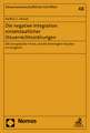 Die negative Integration einzelstaatlicher Steuerrechtsordnungen