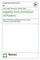 Legality and Limitation of Powers