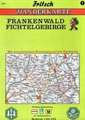 Frankenwald. Fichtelgebirge 1 : 100 000. Fritsch Wanderkarte