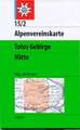 DAV Alpenvereinskarte 15/2 Totes Gebirge Mitte 1 : 25 000 Wegmarkierungen