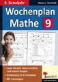 Wochenplan Mathe / Klasse 9