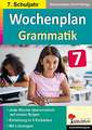 Wochenplan Grammatik / Klasse 7