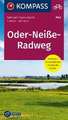 KOMPASS Fahrrad-Tourenkarte Oder-Neiße-Radweg 1:50.000