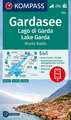 KOMPASS Wanderkarte 102 Gardasee, Lago di Garda, Lake Garda, Monte Baldo 1:50.000