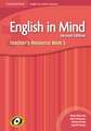 English in Mind for Spanish Speakers Level 1 Teacher's Resource Book with Class Audio CDs (3)