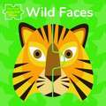 My First Puzzle Book: Wild Faces