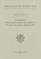 Problema Recensionalita del Codice B Alla Luce del Papiro Bodmer XIV