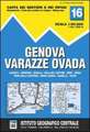 IGC Italien 1 : 50 000 Wanderkarte 16 Genova Varazze Ovada