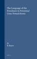 The Language of the Freedmen in Petronius' <i>Cena Trimalchionis</i>