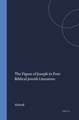 The Figure of Joseph in Post-Biblical Jewish Literature