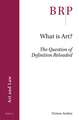 What is Art?: The Question of Definition Reloaded