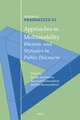 Approaches to Multimodality: Rhetoric and Stylistics in Public Discourse