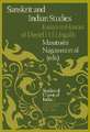 Sanskrit and Indian Studies: Essays in Honour of Daniel H.H. Ingalls