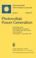 Photovoltaic Power Generation