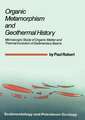 Organic Metamorphism and Geothermal History: Microscopic Study of Organic Matter and Thermal Evolution of Sedimentary Basins