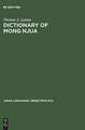 Dictionary of Mong Njua: A Miao (Meo) Language of Southeast Asia