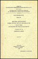 Severi Antiocheni Liber Contra Impium Grammaticum. Oratio Prima Et Orationis Secundae Quae Supersunt: (Syr. IV, 4), V.