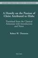 A Homily on the Passion of Christ Attributed to Elishe: Translated from the Classical Armenian with Introduction and Notes