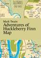 Mark Twain: Adventures of Huckleberry Finn Map