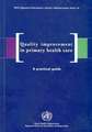 Quality Improvement in Primary Health Care: A Practical Guide