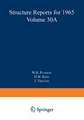 Structure Reports for 1965, Volume 30A