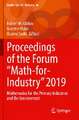 Proceedings of the Forum "Math-for-Industry" 2019: Mathematics for the Primary Industries and the Environment