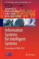 Information Systems for Intelligent Systems: Proceedings of ISBM 2022