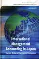 International Management Accounting in Japan: Current Status of Electronics Companies