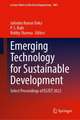 Emerging Technology for Sustainable Development: Select Proceedings of EGTET 2022