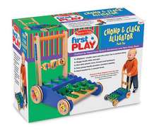 Chomp & Clack Alligator Push