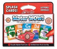 Water Wow! Splash Cards Alphabet